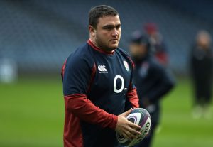 Jamie George playing for England