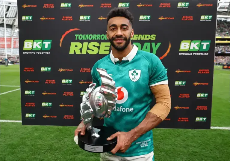 Ireland star out for rest of season after ‘unbelievable experience’ at the Six Nations