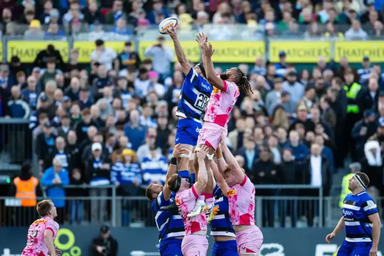 What is a lineout in Rugby Union?