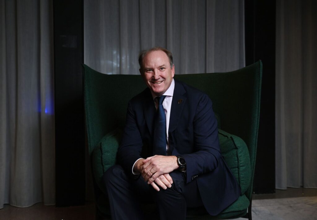 Brett Robinson World Rugby chair ahead of the July 1 community tackle height law change