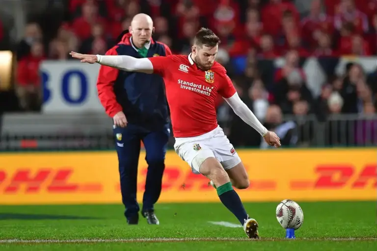 British and Irish Lions players training ahead of a tour match