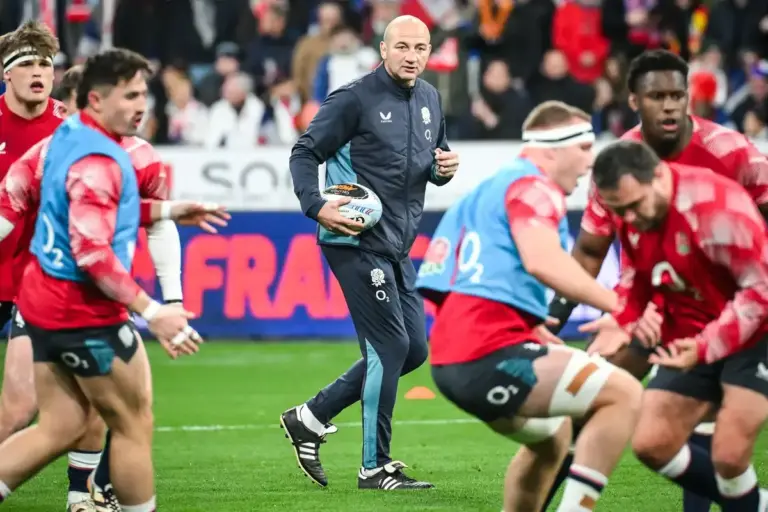 England rugby players training ahead of their Nations Championship trip to Argentina