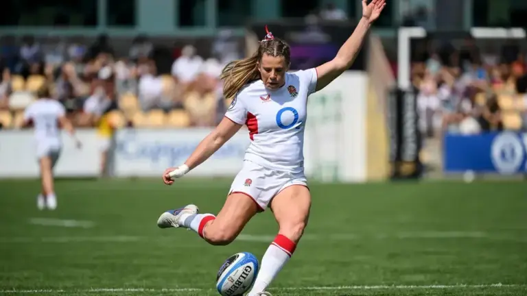 England 26-19 New Zealand: Zoe Harrison intercept snatches WXV win