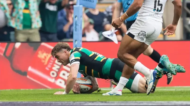 Northampton Saints 59-26 Newcastle: Pater and Freeman Hat-Tricks